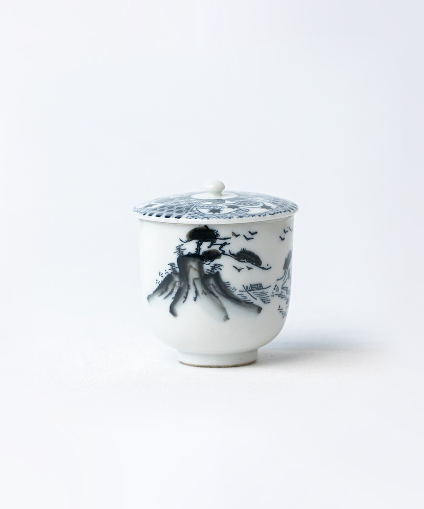 Тяван "Горный пейзаж и море"